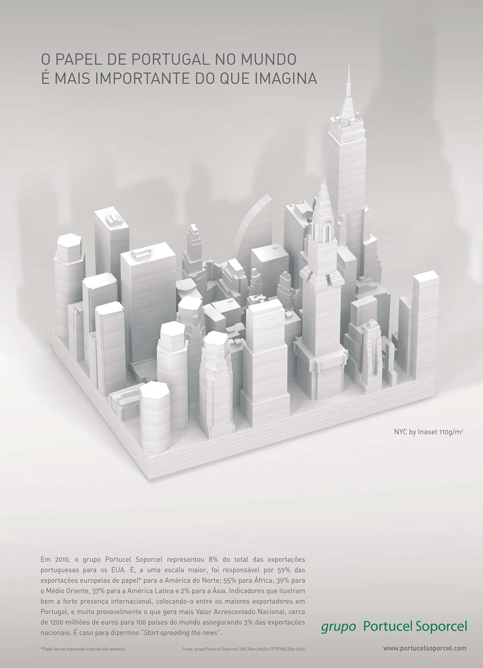 Cover image of project Portucel - O papel de Portugal no mundo